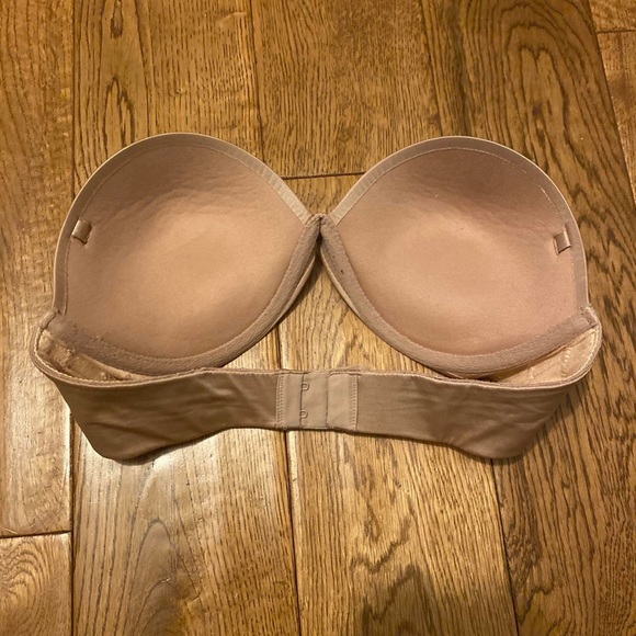 Victoria Secret Strapless Push Up Bra 32C - Picture 2 of 4